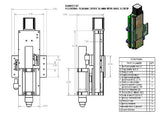 KARVECUT-Z AXIS LIFTER PLASMA CNC 7"  TRAVEL FLOATING HEAD  THC 35 MM DYI PRO VERSION