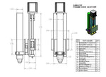 KARVECUT-Z AXIS PLASMA FAST TRAVEL CNC THC 5.75 "TRAVEL FLOTANTE CABEZAL